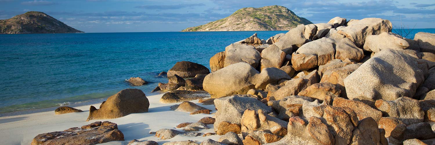 Guest enjoy a nature walk on Lizard Island