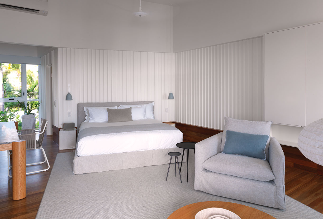 View of the Oceanview Villas sleeping accommodations