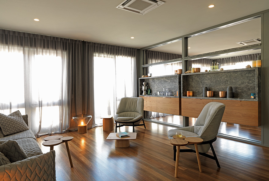 The Villa Spa area at Lizard Island